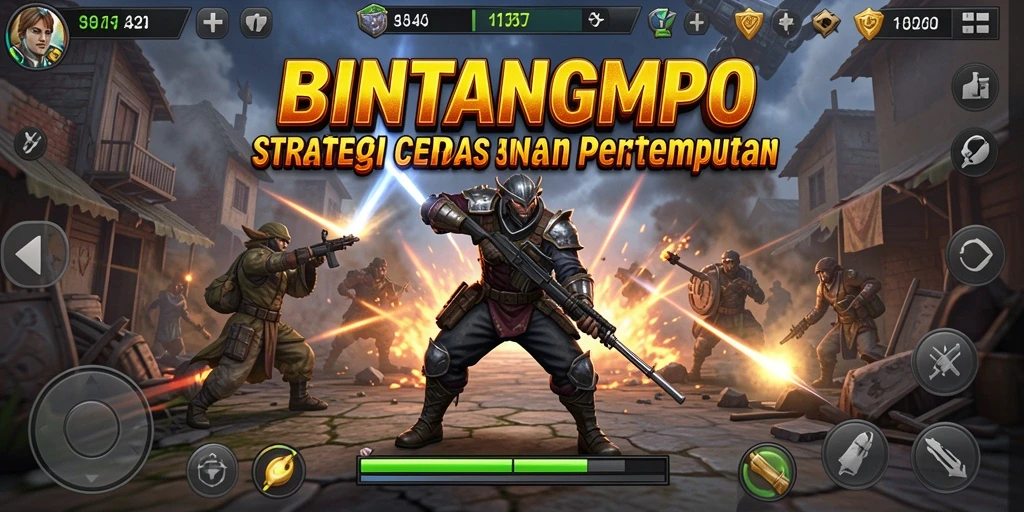 Tampilan gameplay menarik dari BINTANGMPO yang melibatkan strategi mendalam.