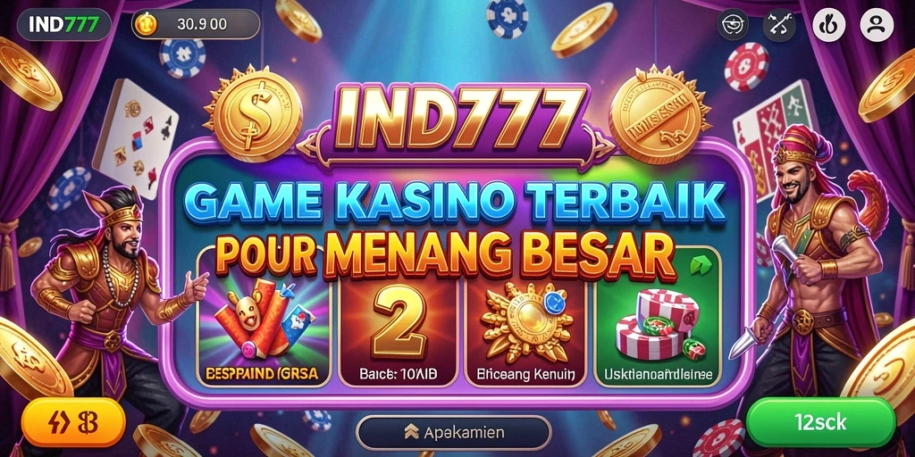 Gameplay seru di IND777 dengan berbagai pilihan permainan Kasino.