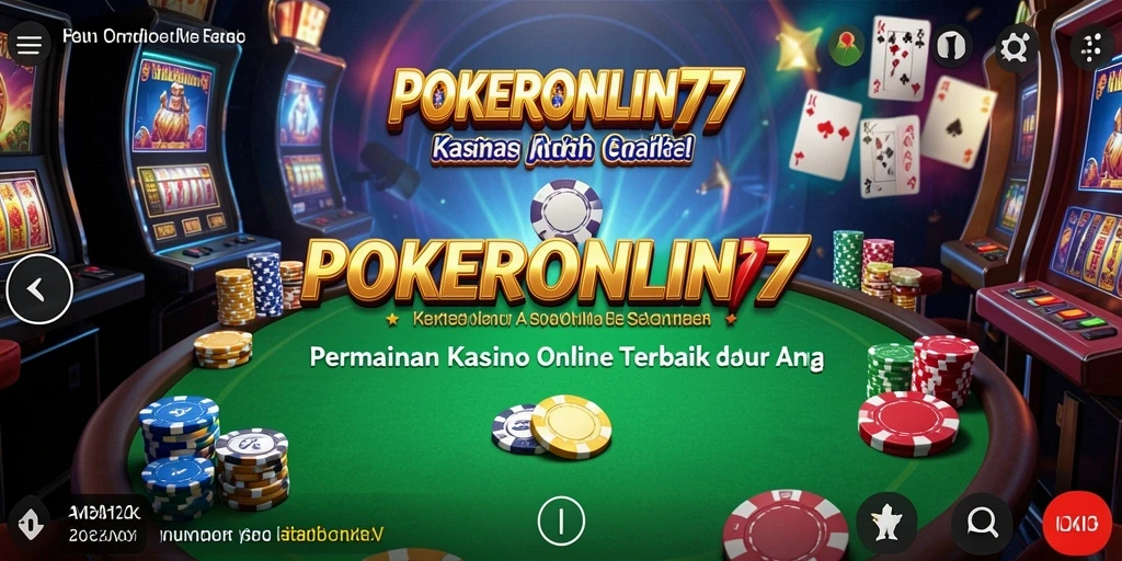 Tampilan gameplay menarik dari POKERONLIN77 yang mengasyikkan.