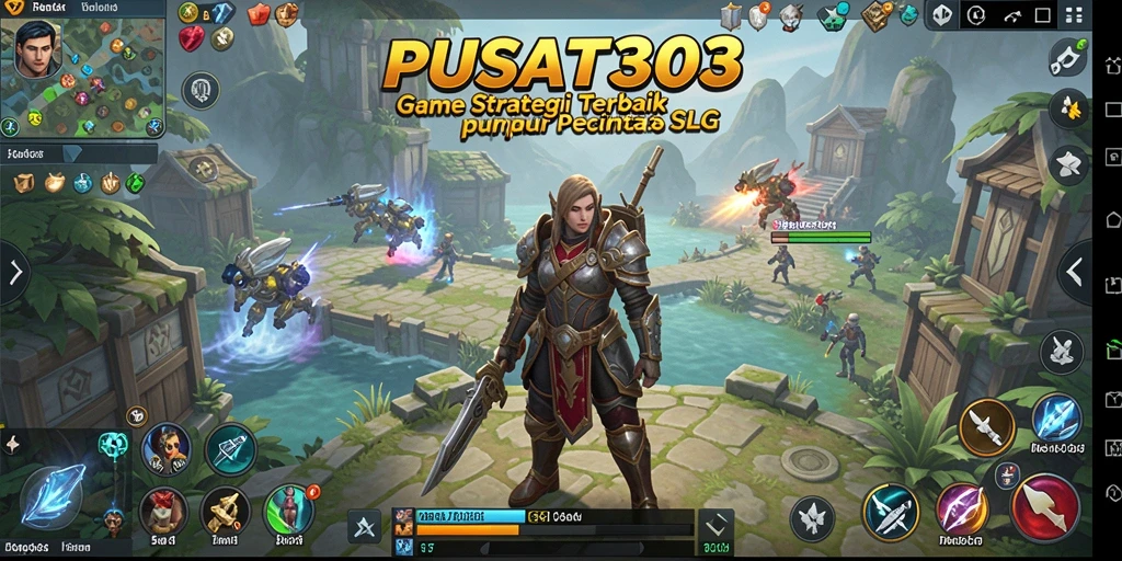 Tampilan grafis menakjubkan dari gameplay <strong>PUSAT303</strong> yang mendalam.